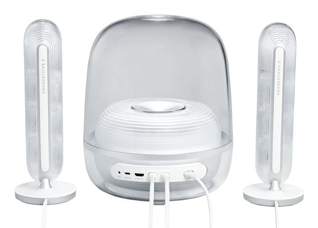 EAN 1200130026713 - Harman/Kardon SoundSticks 5 conjunto de altavoces 190 W Blanco 2.1 canales Bluetooth imagen 3