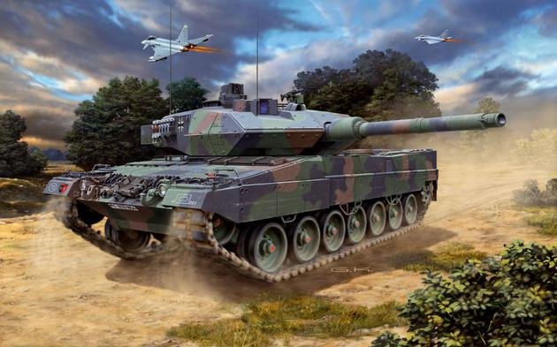 EAN 4009803031804 - Revell Leopard 2 A6/A6M Tank model Kit de montaje 1:72 imagen 1
