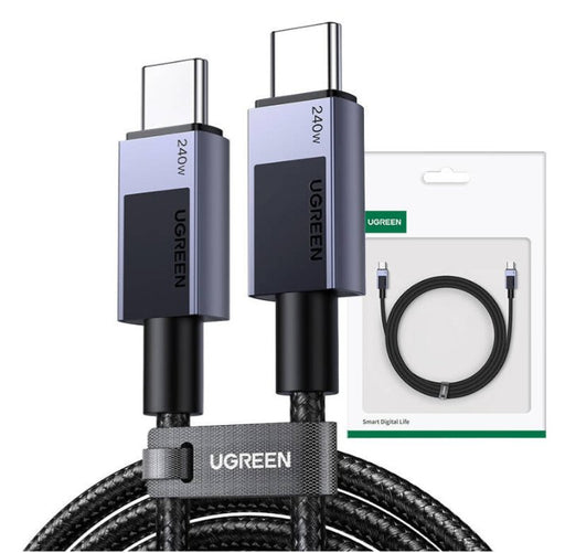 EAN 6941876240685 - Ugreen 45068 cable USB 2 m USB C 0,48 Gbit/s 240 W Negro, Gris imagen 2