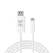 EAN 4252011907717 - 4smarts 540958 cable DisplayPort 2 m USB C Blanco imagen 1