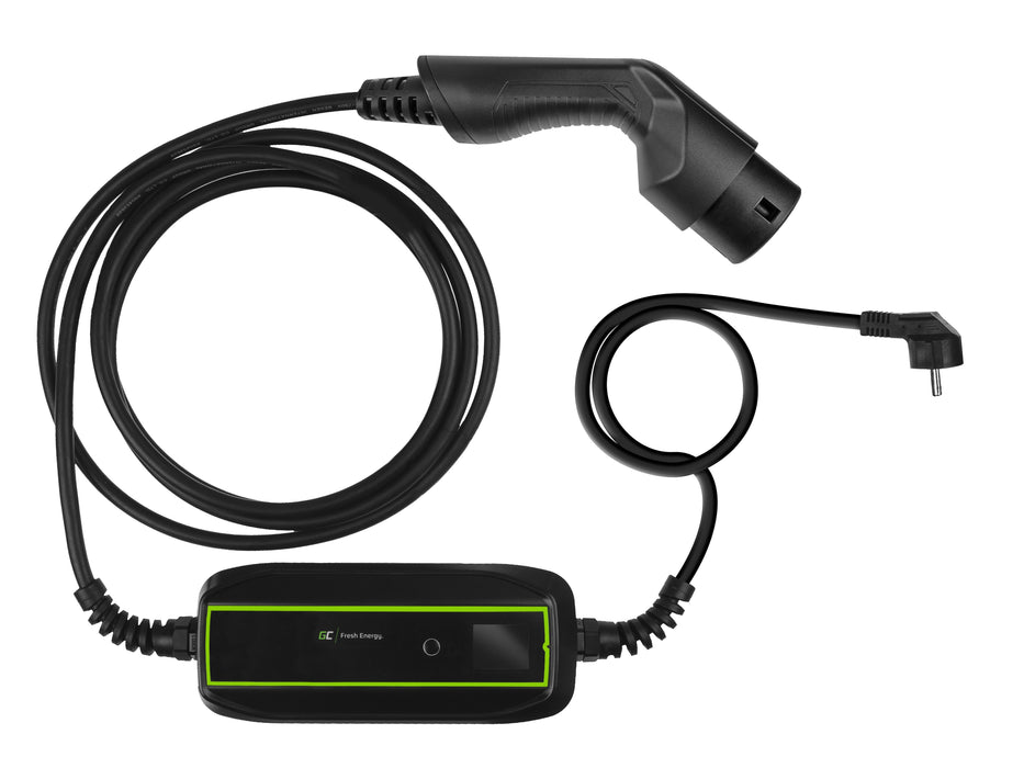 EAN 5907813964077 - Green Cell EV16 estación de carga para vehículo eléctrico Negro 1 Pantalla incorporada LCD imagen 1