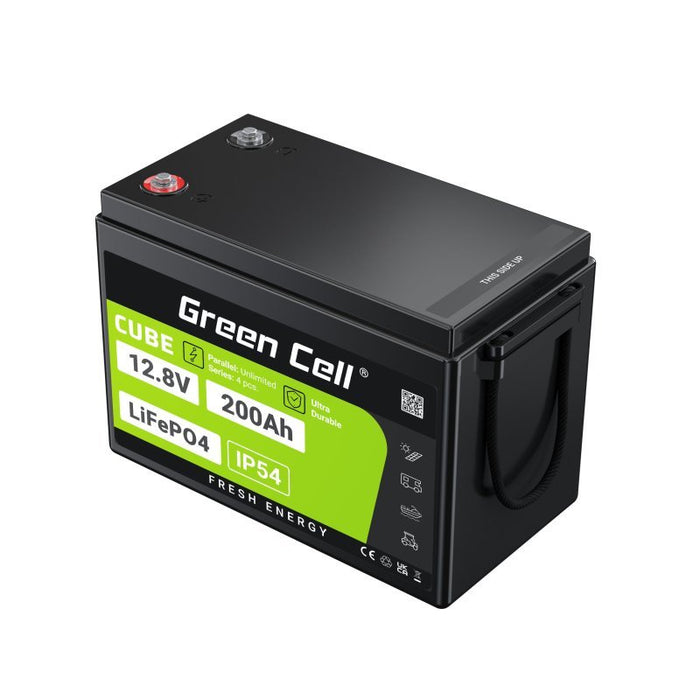 EAN 5904326374812 - Green Cell LFPGC12V200AH batería para sistema ups Fosfato de hierro-litio (LiFePo4) 12,8 V 200 Ah imagen 9
