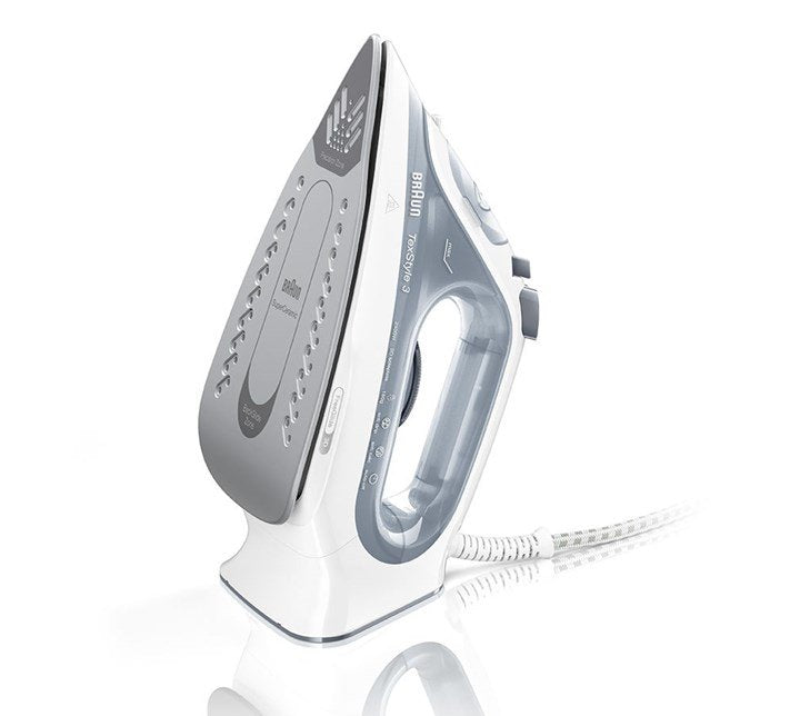 EAN 8021098270702 - Braun TexStyle 3 SI3054GY Plancha a vapor Suela de cerámica 2400 W Gris imagen 2