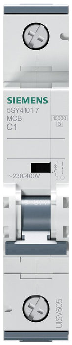 EAN 4001869181301 - Siemens 5SY41017 5SY4101-7 Leitungsschutzschalter corta circuito 1 imagen 2