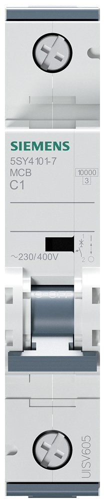 EAN 4001869181301 - Siemens 5SY41017 5SY4101-7 Leitungsschutzschalter corta circuito 1 imagen 2
