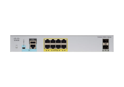 EAN 0882658908125 - Cisco WS-C2960CX-8PCL-RF switch Gestionado L2/L3 Gigabit Ethernet (10/100/1000) Energía sobre Ethernet (P imagen 1