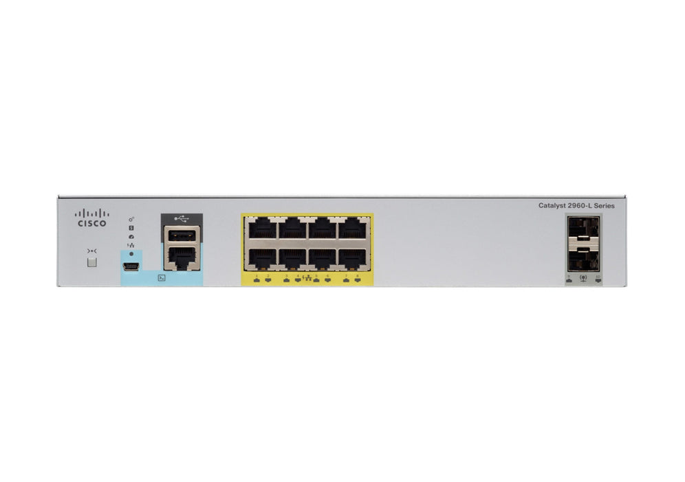 EAN 0882658908125 - Cisco WS-C2960CX-8PCL-RF switch Gestionado L2/L3 Gigabit Ethernet (10/100/1000) Energía sobre Ethernet (P imagen 1