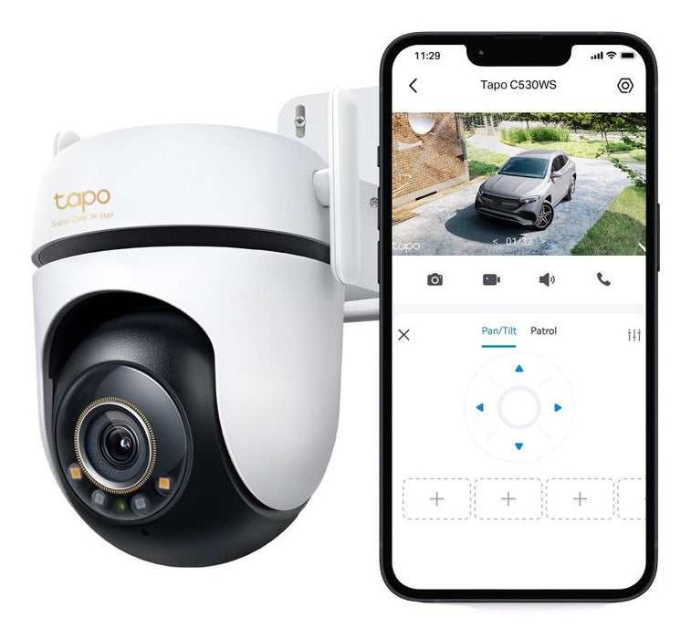 EAN 8885020624984 - TP-Link TAPO C530WS cámara de vigilancia Torreta Cámara de seguridad IP Exterior 2880 x 1620 Pixeles Pare imagen 4