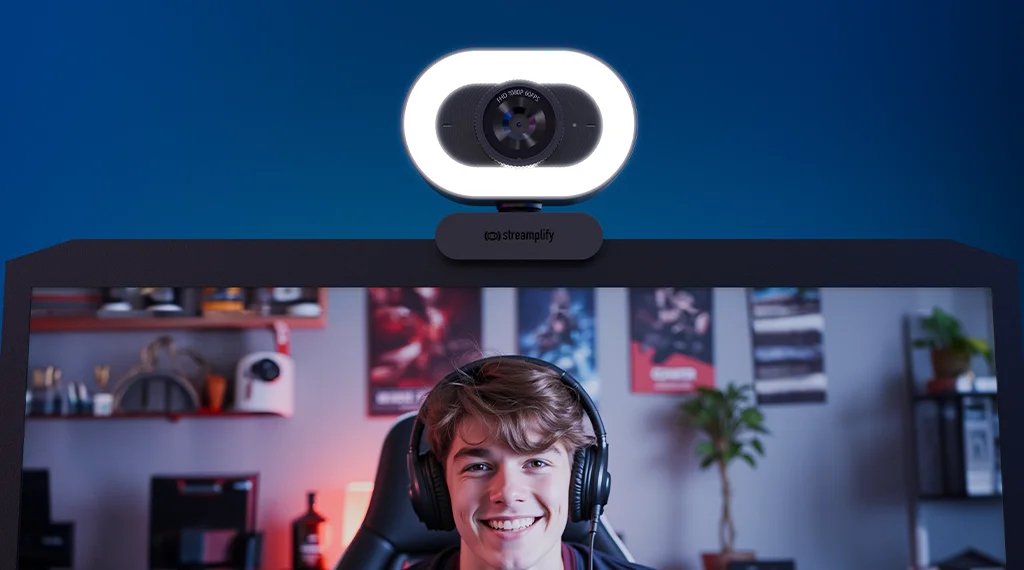EAN 4251442513511 - Streamplify CAM PLUS cámara web 2 MP 1920 x 1080 Pixeles USB Negro imagen 9