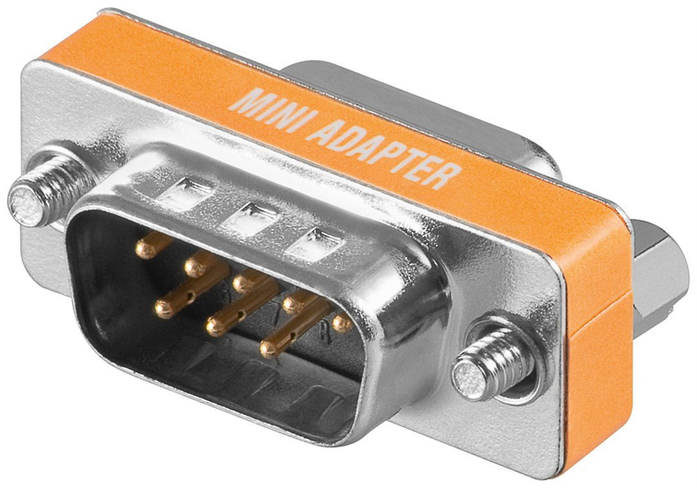EAN 4040849506871 - Goobay 50687 cambiador de género para cable D-Sub/RS-232 Plata imagen 1