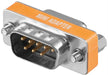 EAN 4040849506871 - Goobay 50687 cambiador de género para cable D-Sub/RS-232 Plata imagen 1