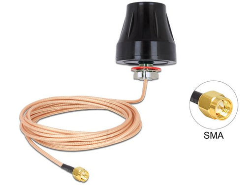 EAN 4043619895892 - DeLOCK 89589 antena para red Antena omnidireccional SMA 2 dBi imagen 1