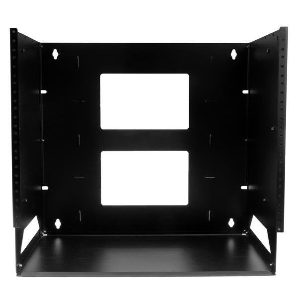 EAN 65030866439 - StarTech.com WALLSHELF8U armario rack Bastidor de pared Negro imagen 2