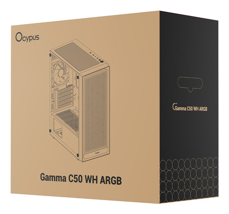 EAN 6977414881843 - Ocypus Gamma C50 ARGB Mini Tower Blanco imagen 9
