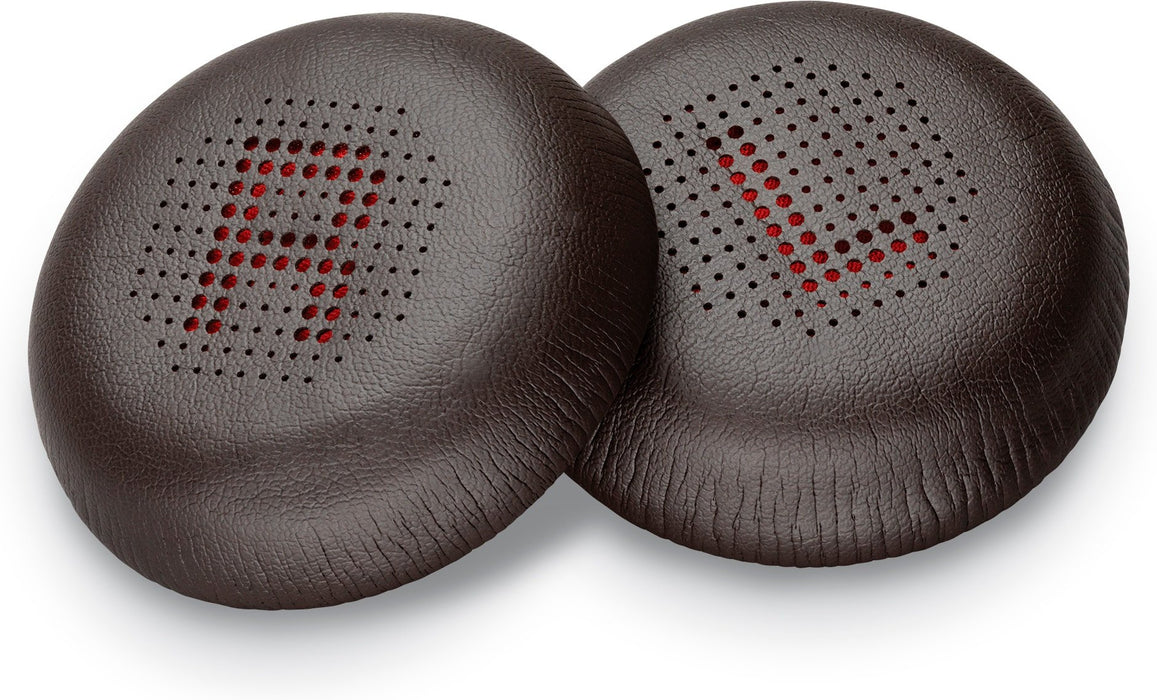 EAN 0197497574449 - HP Poly Blackwire 7225 Espresso Leatherette Ear Cushions (2 Pieces) Juego de fundas protectoras desechabl imagen 1