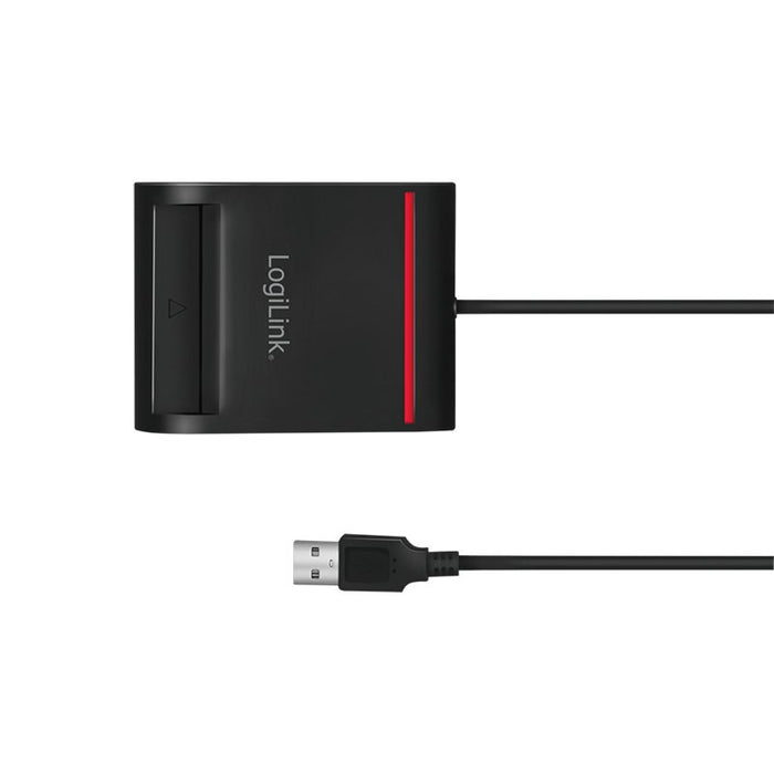 EAN 4052792062298 - LogiLink CR0047 lector de tarjeta inteligente Interior USB 2.0 Negro imagen 3