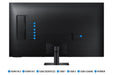 EAN 8806095534541 - Samsung M70D pantalla para PC 109,2 cm (43") 3840 x 2160 Pixeles 4K Ultra HD LCD Negro imagen 9