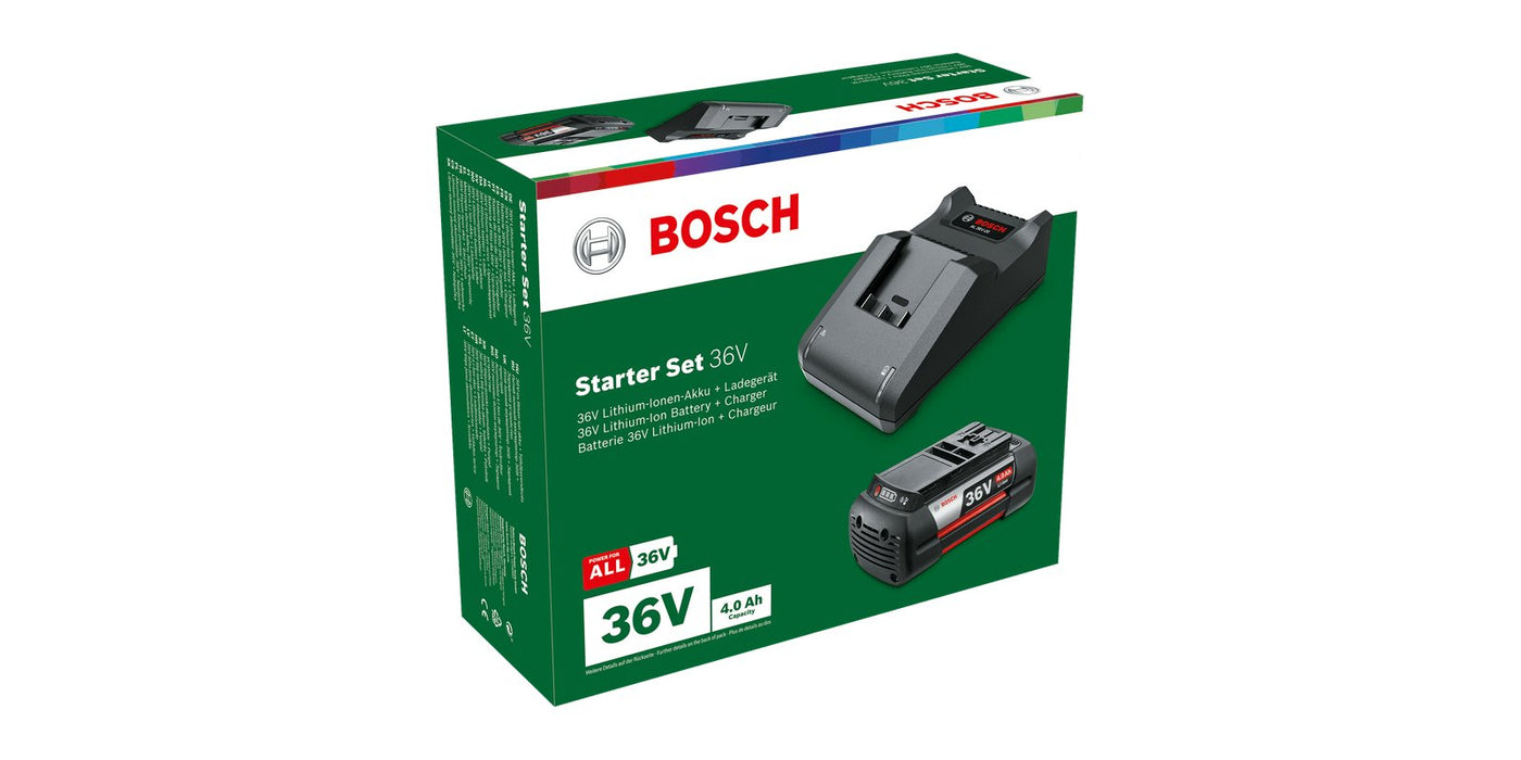 EAN 4059952627830 - Bosch Starter-Set 36V (GBA 36V 4.0Ah + AL 36V-20) Juego de cargador y baterías imagen 5