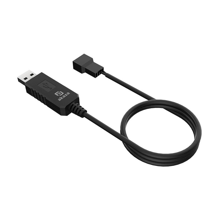 EAN 4710679552699 - Akasa AK-CBFA10-60BK cambiador de género para cable 3-pin or 4-pin USB Type-A Negro imagen 3