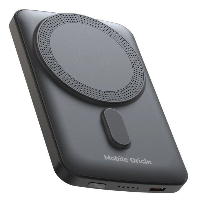 EAN 8594215994688 - Mobile Origin MO-WMP-PB10 batería externa Polímero de litio 5000 mAh Cargador inalámbrico Negro imagen 1