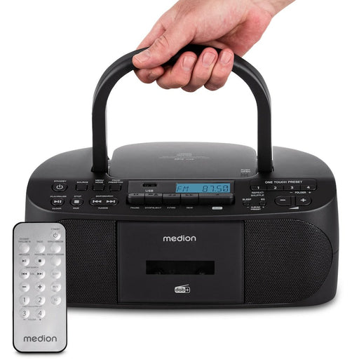 EAN 4061275245202 - MEDION 50079328 radio Personal Digital Negro imagen 1