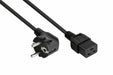 EAN 4066857000293 - Kabelmeister SK0190-S005 cable de transmisión Negro 0,5 m Enchufe tipo E+F IEC C19 imagen 1