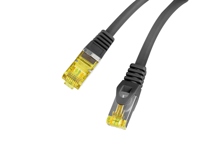 EAN 5901969436976 - Lanberg PCF6A-10CU-0050-BK cable de red Negro 0,5 m Cat6a S/FTP (S-STP) imagen 1