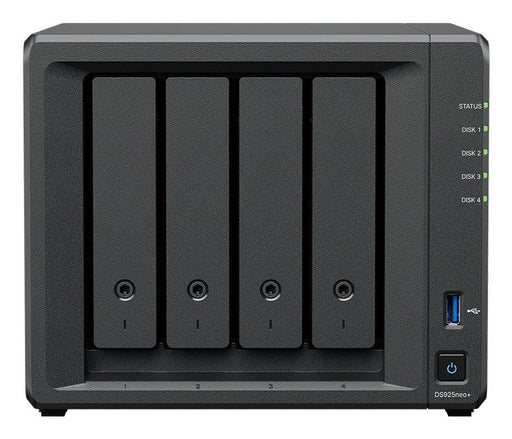 EAN 4711174727087 - Synology DiskStation DS925NEO+ servidor de almacenamiento NAS Compacto Ryzen Embedded V1500B 4 GB DDR4 0  imagen 1