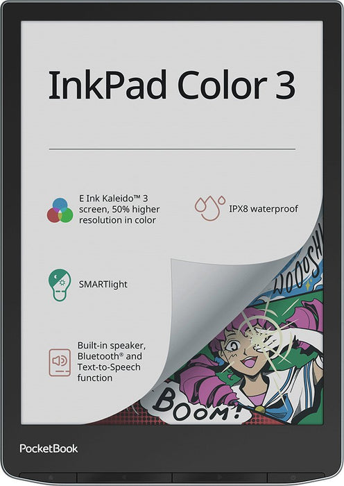 EAN 7640152097249 - PocketBook InkPad Color 3 Stormy Sea lectore de e-book Pantalla táctil 32 GB Wifi Gris imagen 1