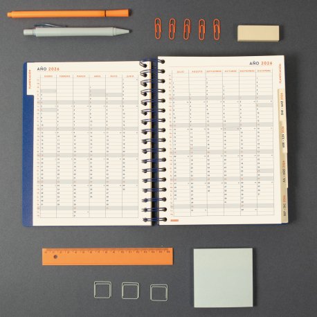 EAN 8422952405672 - Finocam 626301026 agenda Agenda diaria Azul imagen 9