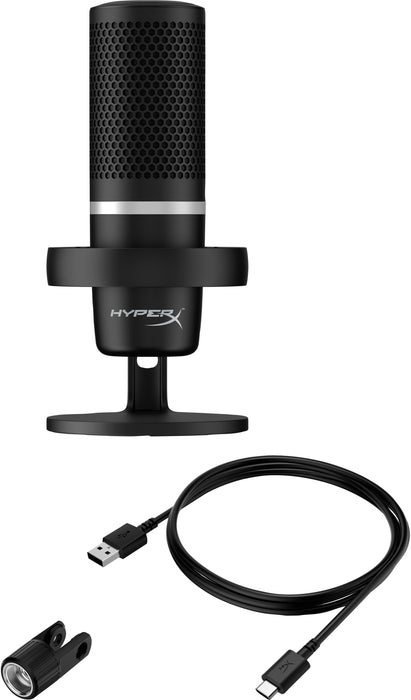 EAN 0196188046449 - HyperX DuoCast - USB Microphone (Black) - RGB Lighting Micrófono para videoconsola imagen 4