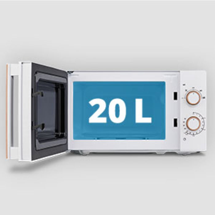 EAN 4061275212389 - MEDION MD 10596 Mikrowelle 20L DE Blanco Solo microondas Encimera 700 W imagen 7