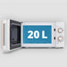 EAN 4061275212389 - MEDION MD 10596 Mikrowelle 20L DE Blanco Solo microondas Encimera 700 W imagen 7