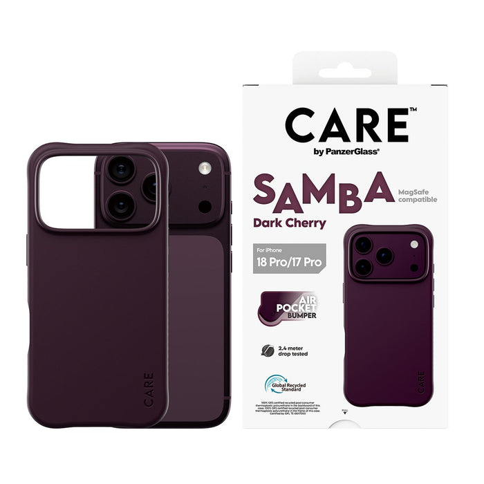 EAN 5715685044670 - PanzerGlass CARE™ by ® Samba Case Dark Cherry w. MagSafe iPhone 2026 Pro | 17 Pro funda para teléfono móv imagen 2