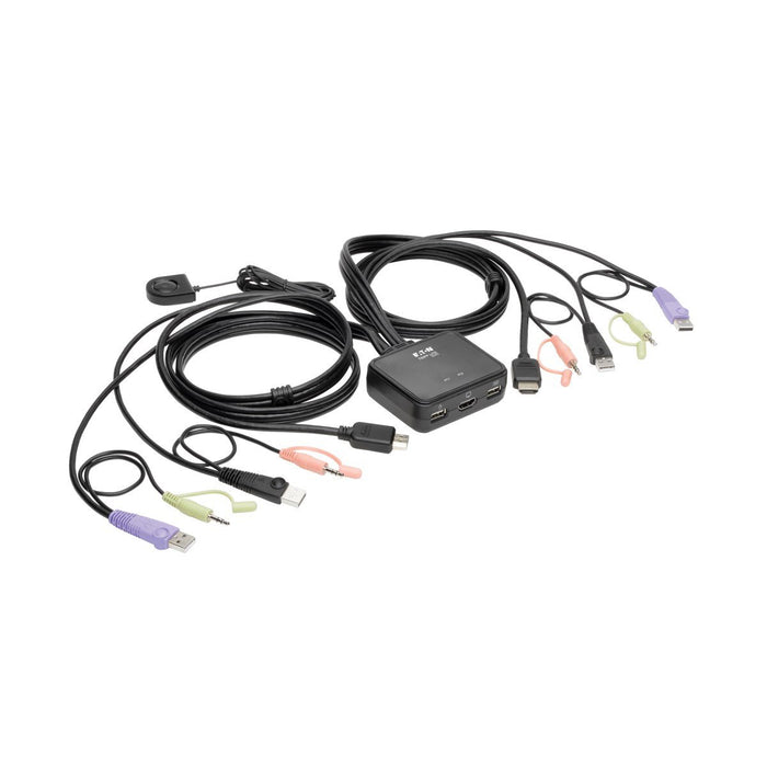 EAN 37332200396 - Tripp Lite B032-HUA2 interruptor KVM Negro imagen 1