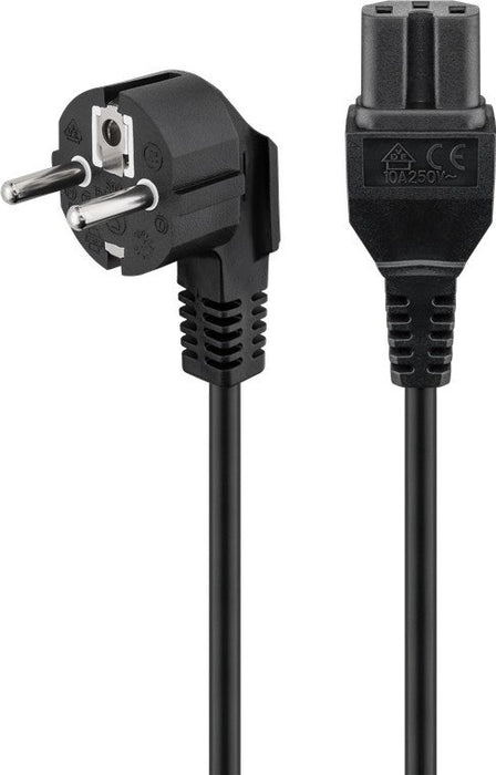 EAN 4040849932779 - Goobay 93277 cable de transmisión Negro 2 m Enchufe tipo F C15 acoplador imagen 1