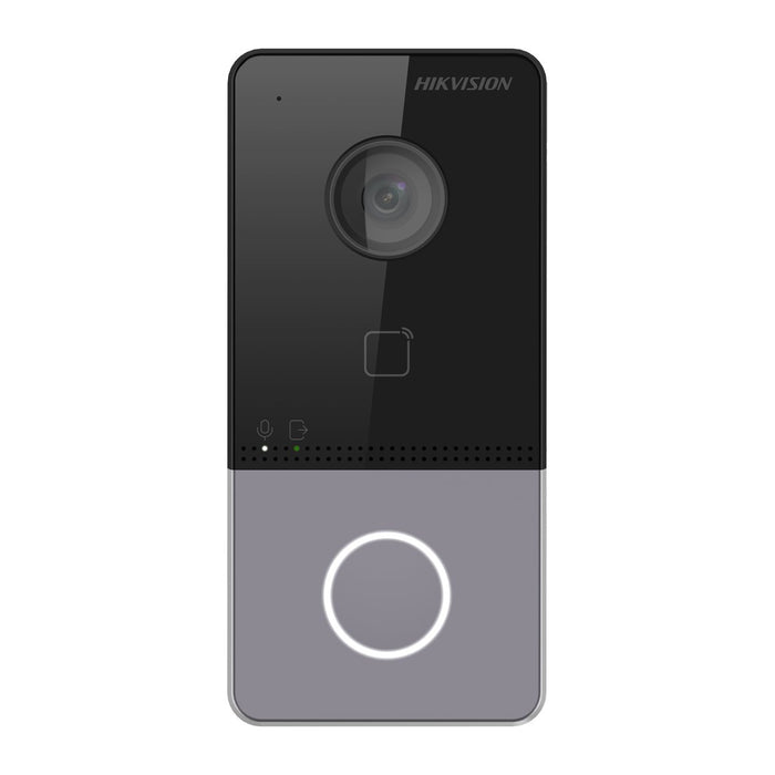 EAN 6931847170455 - Hikvision DS-KV6113-WPE1(C) sistema de intercomunicación de video 2 MP Negro, Gris imagen 1