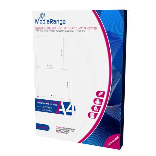 EAN 4260057127877 - MediaRange MRINK120 papel para impresora de inyección de tinta A4 (210x297 mm) Mate Blanco imagen 1