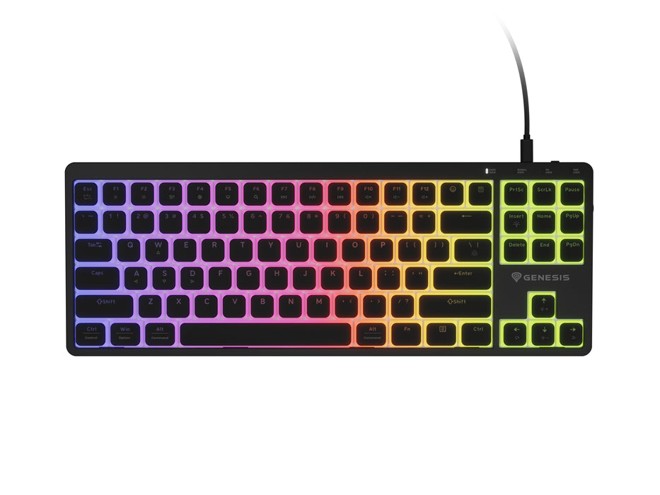 EAN 5901969449631 - GENESIS Thor 430 TKL teclado Juego USB QWERTY Inglés de EE. UU. Negro imagen 2
