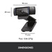 EAN 5099206061309 - Logitech 960-001055 cámara web 3 MP 1920 x 1080 Pixeles USB 2.0 Negro imagen 7