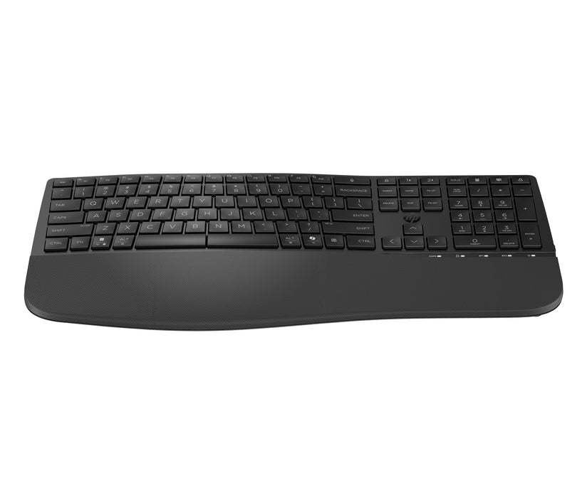 EAN 198122955169 - HP 685 Comfort Dual-Mode Keyboard teclado Oficina RF Wireless + Bluetooth Negro imagen 1