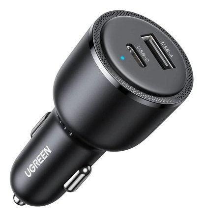 EAN 6941876230235 - Ugreen 35023 cargador de dispositivo móvil Universal Negro Encendedor de cigarrillos Carga rápida Auto imagen 1
