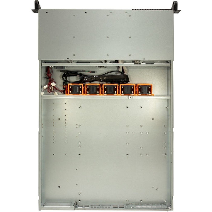EAN 4260133126367 - Inter-Tech IPC 1U-1404 Estante Negro, Acero inoxidable imagen 3