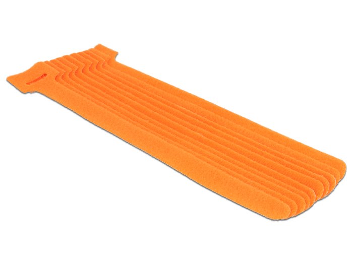 EAN 4043619186969 - DeLOCK 18696 velcro Naranja 10 pieza(s) imagen 2
