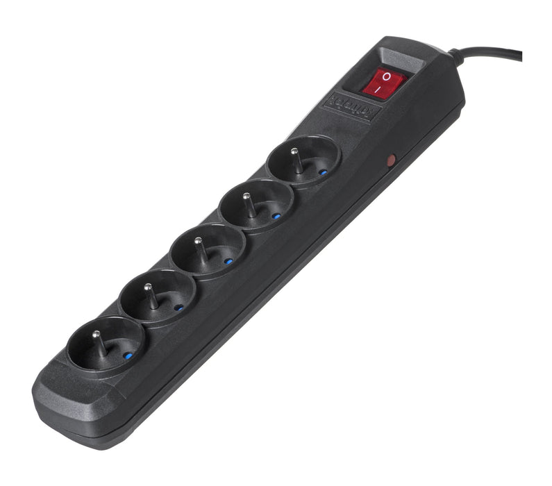EAN 5901443113355 - Activejet ACP-5GN 1,5M CZ base múltiple 5 salidas AC Interior Negro imagen 1