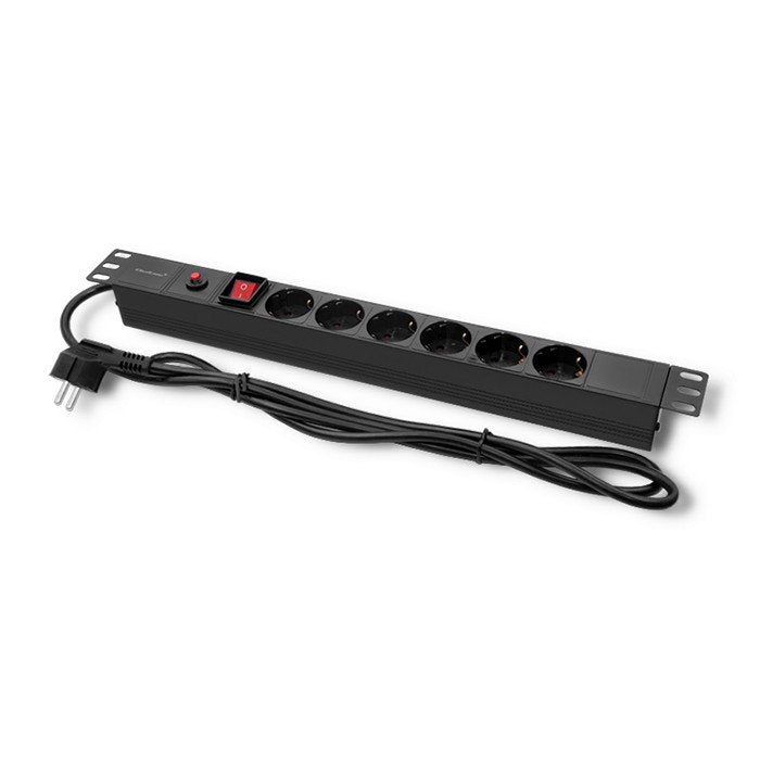 EAN 5901878539935 - Qoltec 53993 base múltiple 2 m 6 salidas AC Interior Negro imagen 4