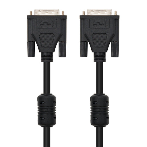 EAN 8433281000773 - Nanocable 10.15.0603 cable DVI 3 m Negro imagen 2