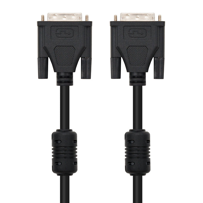 EAN 8433281002128 - Nanocable DVI, 5m cable DVI Negro imagen 2