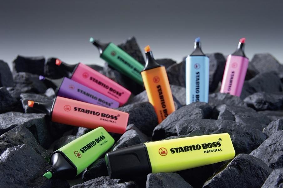 EAN 4006381109567 - STABILO BOSS Original marcador 1 pieza(s) Punta de cincel Amarillo imagen 3