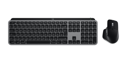 EAN 5099206122208 - Logitech MX Keys S Combo for Mac teclado Ratón incluido Hogar / Oficina Bluetooth QWERTZ Alemán Gris imagen 1